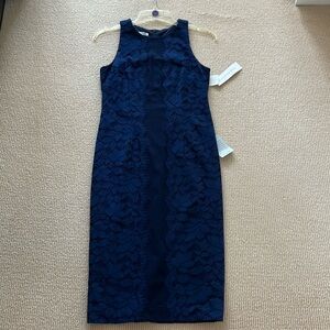 Maggy London Navy Blue with Lace Dress - Size US 6